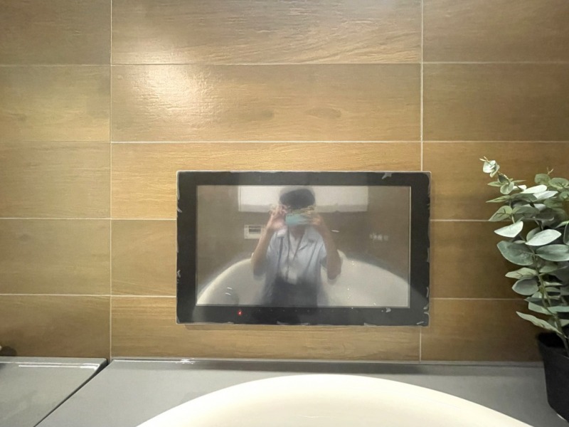 【浴室:テレビ】また浴室テレビもあり、癒しと寛ぎの時間を満喫できます。