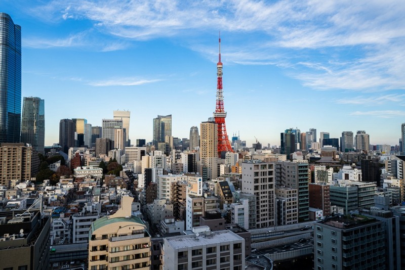 【住戸からの眺望】東京タワー、麻布台ヒルズを中心とする、都心部の壮観な景色を手中に収めることができます。