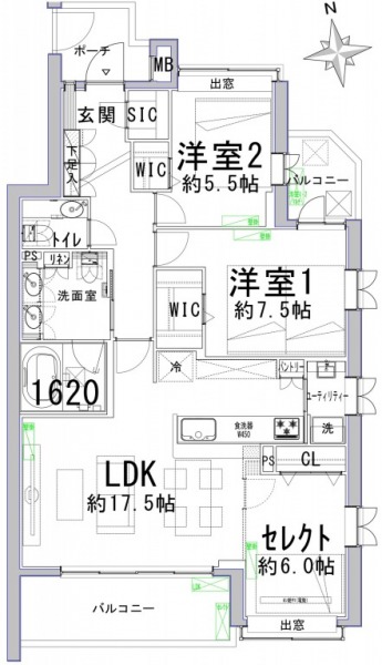 【間取り：3LDK】無料で2LDKと3LDKの間取り変更が可能です。お客様のニーズに合わせてご希望の間取りをお選びください。