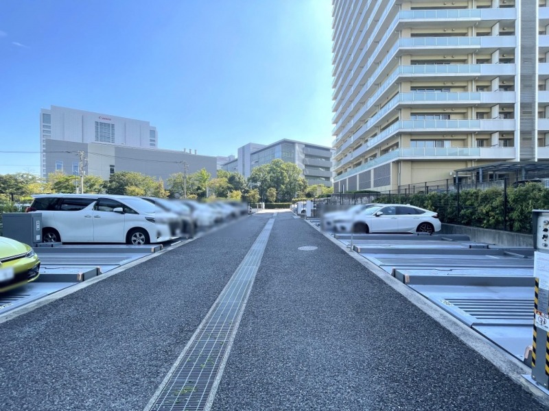 【駐車場】敷地内にある機械式駐車場です。