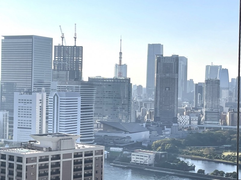 【住戸からの眺望】西側には東京タワーも望めます。