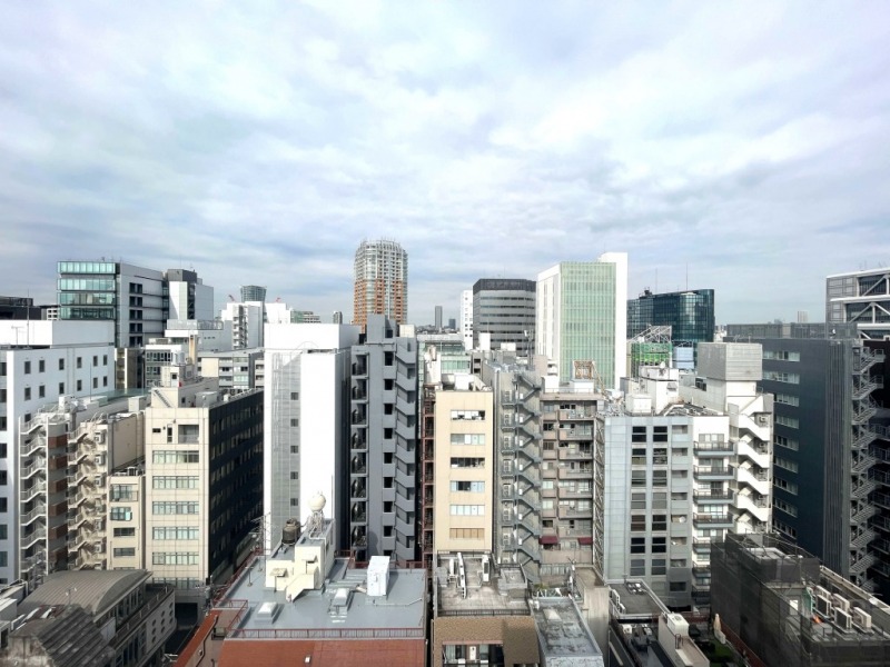 【住戸からの眺望】渋谷方面の眺望
