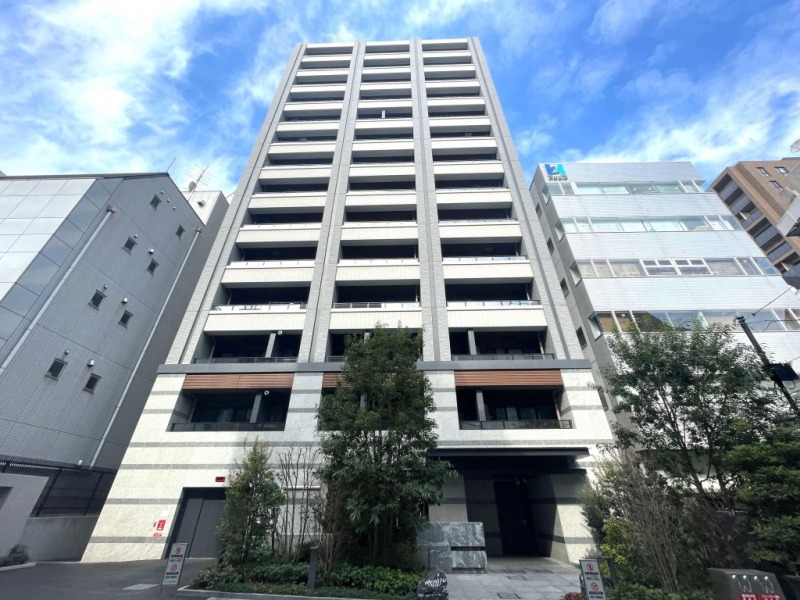 【外観】表参道エリアに寄り添う閑静な住環境に佇む、洗練されたモダンデザインと端正で気品あるファサードが印象的です。2024年7月築、アイサワ工業施工、日鐵興和不動産旧分譲の地下1階地上14階建、総戸数64戸の築浅アーバンレジデンスです。複数路線が利用できる渋谷・表参道エリアを生活圏とし、都心各方面へスムーズにアクセス可能です。バス路線も充実し、車利用時も主要幹線道路への接続が良好です。表参道や渋谷の商業施設が身近に揃い、日常の買い物からトレンド発信スポットまで徒歩圏内です。カフェやレストランも豊富で、都心ならではの華やぎを享受できます。公園や教育施設も点在し、都心でありながら暮らしやすさも兼ね備えています。