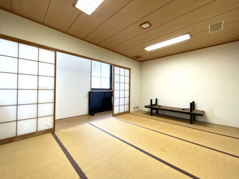 【和室】共用施設には和室もあります。