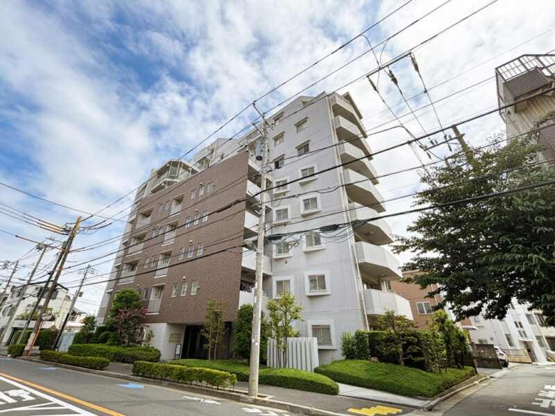 【外観】ホワイト×ブラウンタイル張りの洗練されたデザインの外観。「平井」駅から総武線を利用でき、秋葉原・御茶ノ水・新宿方面などへスムーズにアクセス。2駅2路線が利用可能で、毎日の移動を快適にサポートします。2006年9月築、川田工業施工、大和ライフネクスト旧分譲の地上9階建、総戸数34戸のレジデンス。徒歩圏にスーパー、コンビニなどの生活利便施設が充実。駅周辺には地域に根付いた商店街もあり、日常のお買い物から外食まで身近で楽しめます。「区立平井小学校」が至近に位置し、子育て世帯にも嬉しい住環境。周辺には児童遊園や公園が点在し、身近に緑を感じながら暮らせます。医療施設も徒歩圏に揃っています。