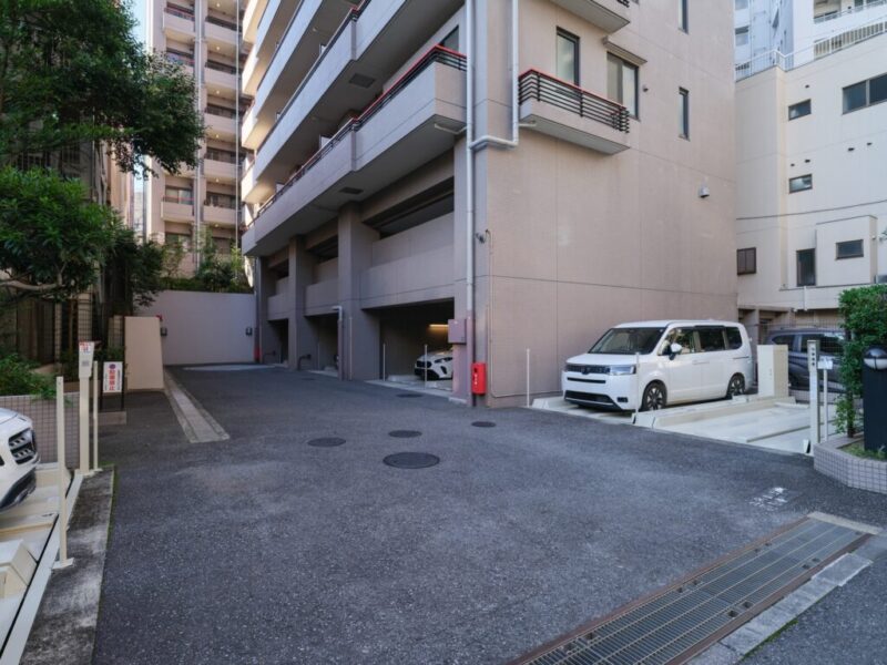 【駐車場】敷地内にある機械式駐車場です。